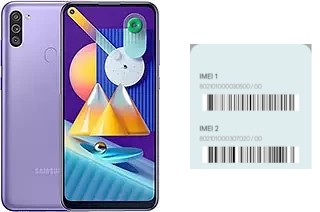 Cómo ver el código IMEI en Galaxy M11