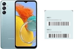 Cómo ver el código IMEI en Galaxy M14