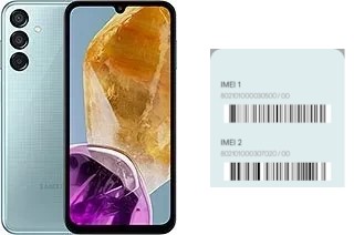 Cómo ver el código IMEI en Galaxy M15