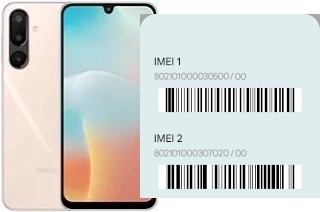 Cómo ver el código IMEI en Galaxy M16