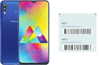 Cómo ver el código IMEI en Galaxy M20