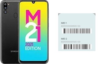 Cómo ver el código IMEI en Galaxy M21 2021