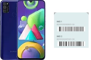 Cómo ver el código IMEI en Galaxy M21