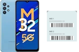 Cómo ver el código IMEI en Galaxy M32 5G