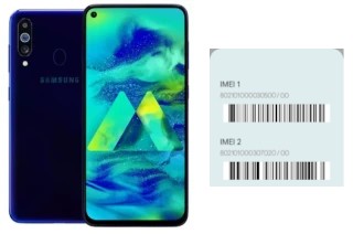 Cómo ver el código IMEI en Galaxy M40