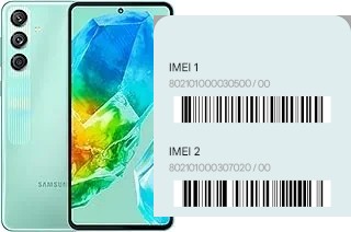 Cómo ver el código IMEI en Galaxy M55s