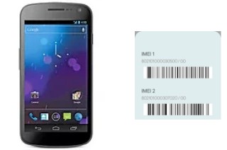 Cómo ver el código IMEI en Galaxy Nexus I9250M