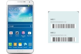 Cómo ver el código IMEI en Galaxy Note 3