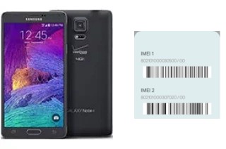 Cómo ver el código IMEI en Galaxy Note 4 (USA)