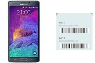 Cómo ver el código IMEI en Galaxy Note 4 Duos