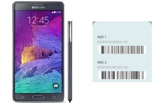 Cómo ver el código IMEI en Galaxy Note 4