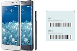 Cómo ver el código IMEI en Galaxy Note Edge