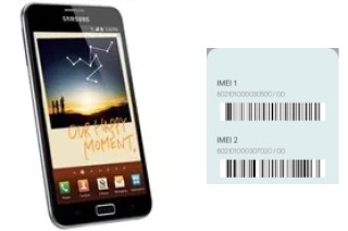 Cómo ver el código IMEI en Galaxy Note N7000