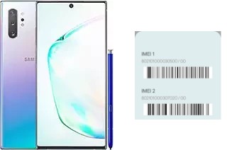 Cómo ver el código IMEI en Galaxy Note10+