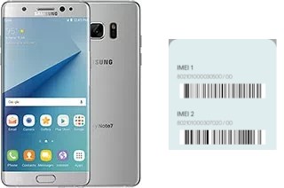 Cómo ver el código IMEI en Galaxy Note7 (USA)