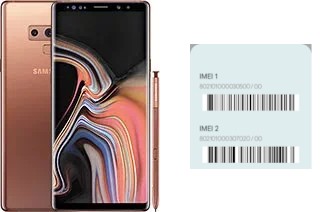 Cómo ver el código IMEI en Galaxy Note9