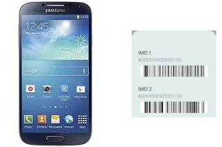 Cómo ver el código IMEI en I9506 Galaxy S4