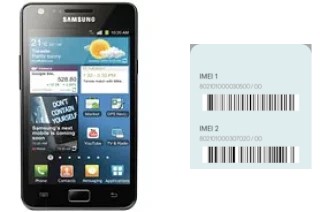 Cómo ver el código IMEI en Galaxy S II 4G I9100M