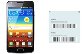 Cómo ver el código IMEI en I929 Galaxy S II Duos