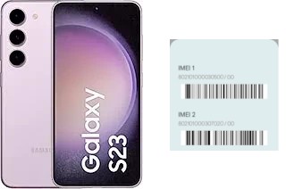 Cómo ver el código IMEI en Galaxy S23