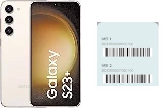 Cómo ver el código IMEI en Galaxy S23+