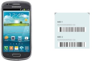 Cómo ver el código IMEI en Galaxy S3 Mini VE