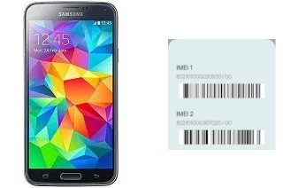 Cómo ver el código IMEI en Galaxy S5 (octa-core)