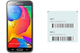 Cómo ver el código IMEI en Galaxy S5 LTE-A G906S