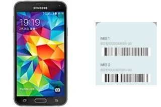 Cómo ver el código IMEI en Galaxy S5 Duos