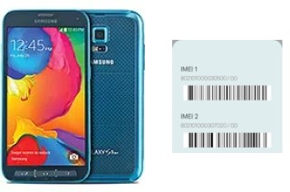 Cómo ver el código IMEI en Galaxy S5 Sport