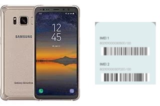 Cómo ver el código IMEI en Galaxy S8 Active