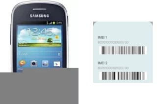 Cómo ver el código IMEI en Galaxy Star S5280