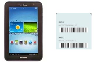 Cómo ver el código IMEI en Galaxy Tab 2 7.0 I705