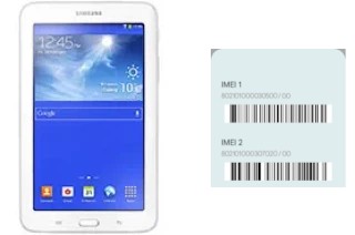 Cómo ver el código IMEI en Galaxy Tab 3 lite