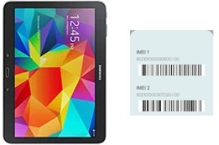 Cómo ver el código IMEI en Galaxy Tab 4 10.1