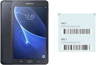 Cómo ver el código IMEI en Galaxy Tab A 7.0 (2016)