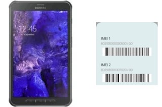 Cómo ver el código IMEI en Galaxy Tab Active