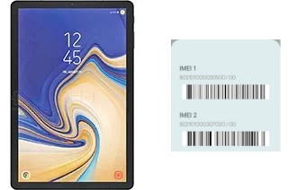 Cómo ver el código IMEI en Galaxy Tab S4 10.5