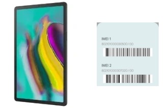 Cómo ver el código IMEI en Galaxy Tab S5e LTE