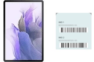 Cómo ver el código IMEI en Galaxy Tab S7 FE