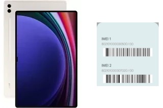 Cómo ver el código IMEI en Galaxy Tab S9 Ultra