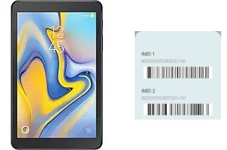 Cómo ver el código IMEI en Galaxy Tab A 8.0 (2018)