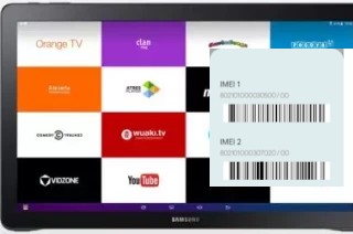 Cómo ver el código IMEI en Galaxy View Wi-Fi