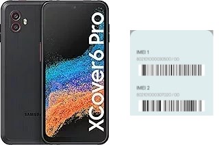 Cómo ver el código IMEI en Galaxy Xcover6 Pro