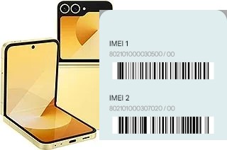 Cómo ver el código IMEI en Galaxy Z Flip6