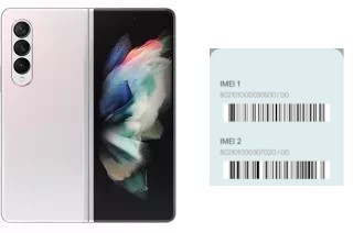 Cómo ver el código IMEI en Galaxy Z Fold3 5G