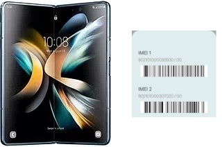 Cómo ver el código IMEI en Galaxy Z Fold4