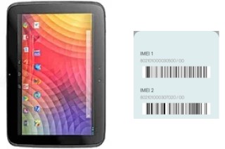 Cómo ver el código IMEI en Google Nexus 10 P8110