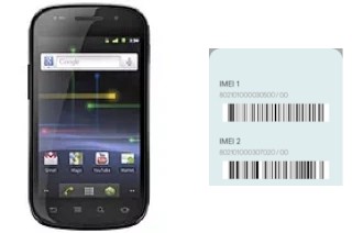 Cómo ver el código IMEI en Google Nexus S