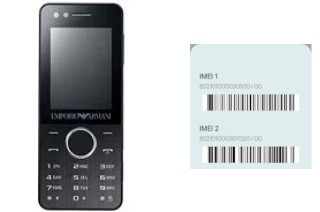 Cómo ver el código IMEI en M7500 Emporio Armani